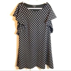 Lane Bryant Polka Dot Shift Dress